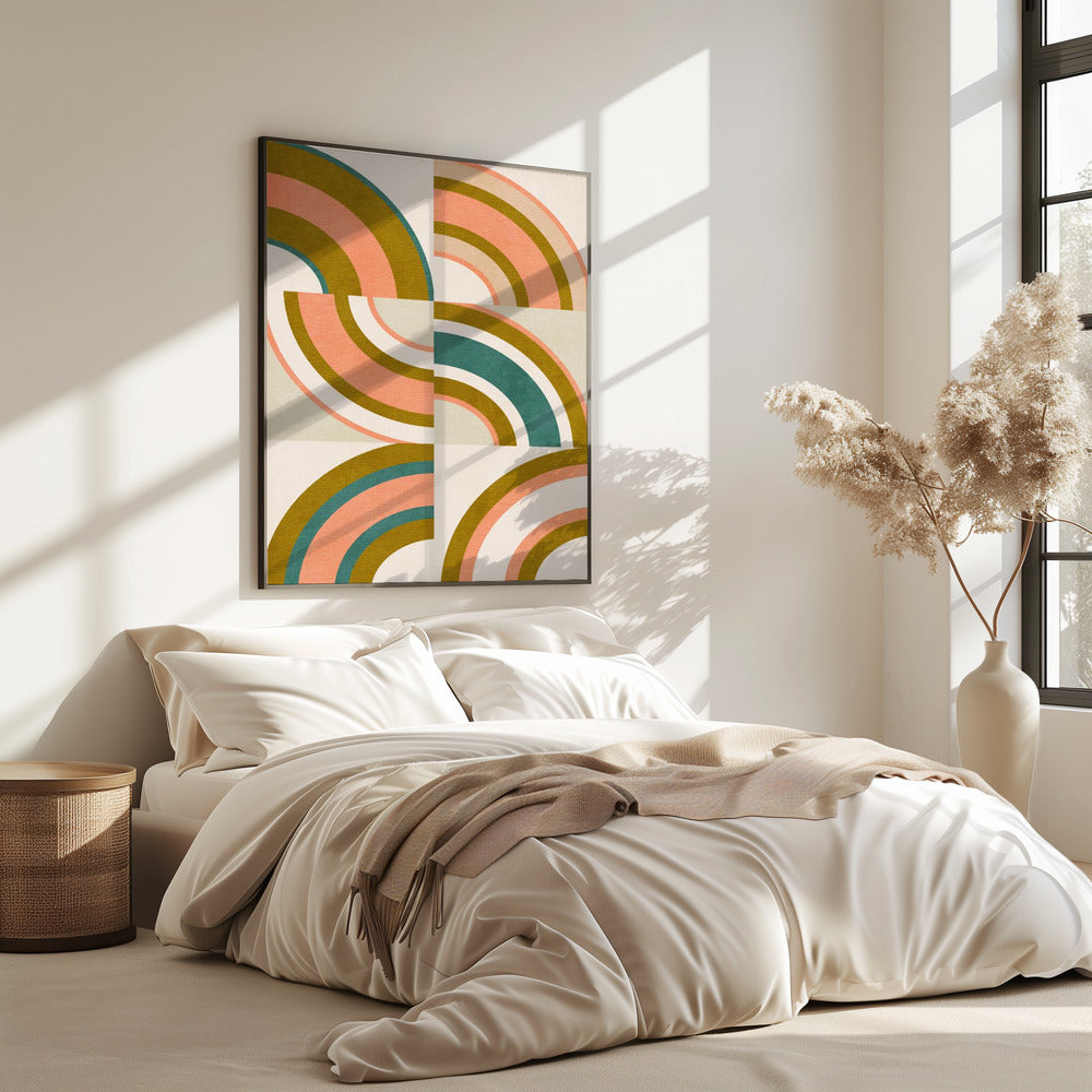 Regenbogensonnen 10 | Poster