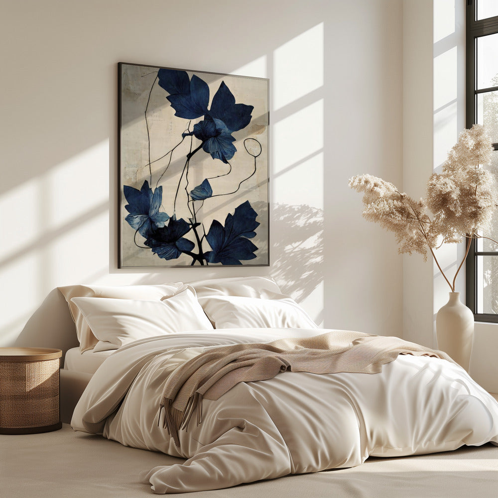 Indigo Flower | Poster