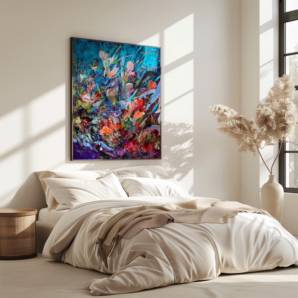Burst of Blooming Light | Poster