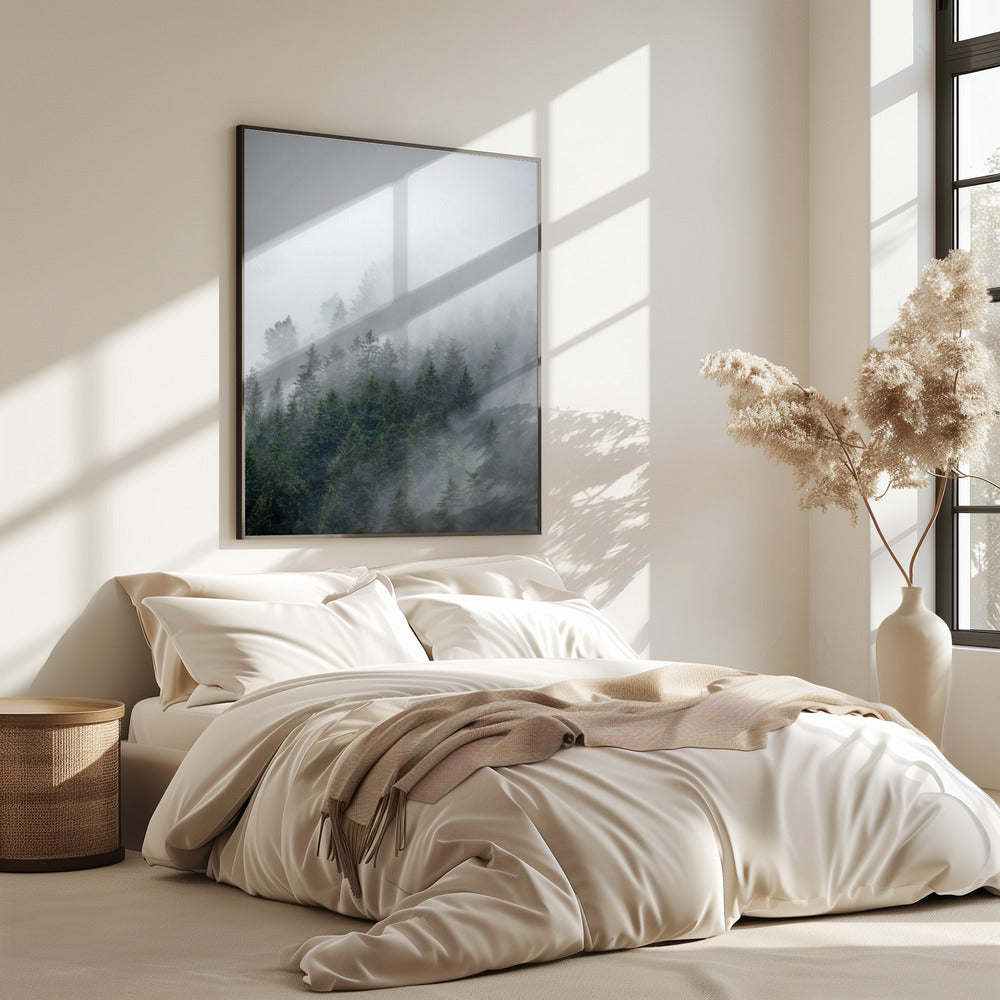 Nebliger Morgen 2 | Poster