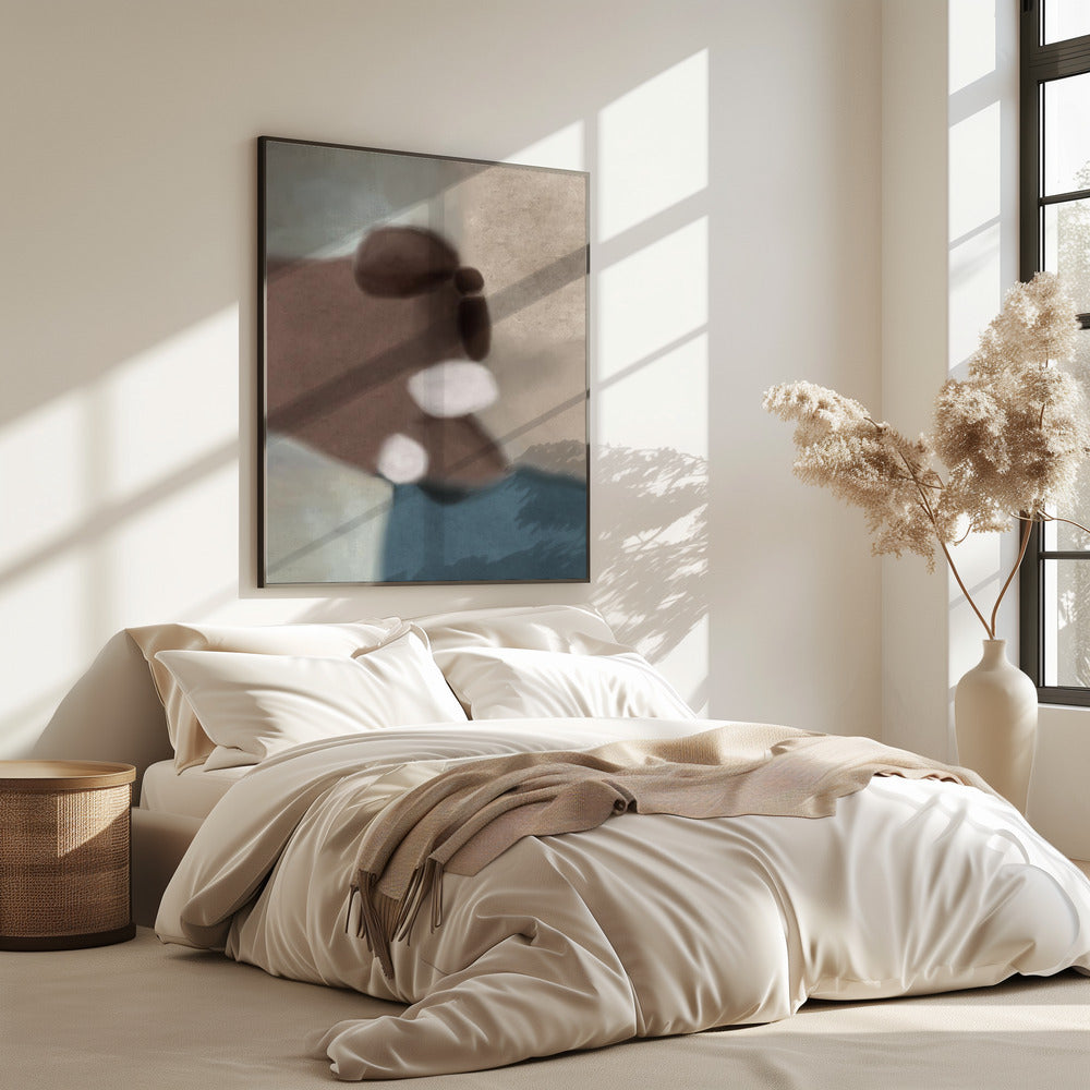 Schwimmende Felsen | Poster