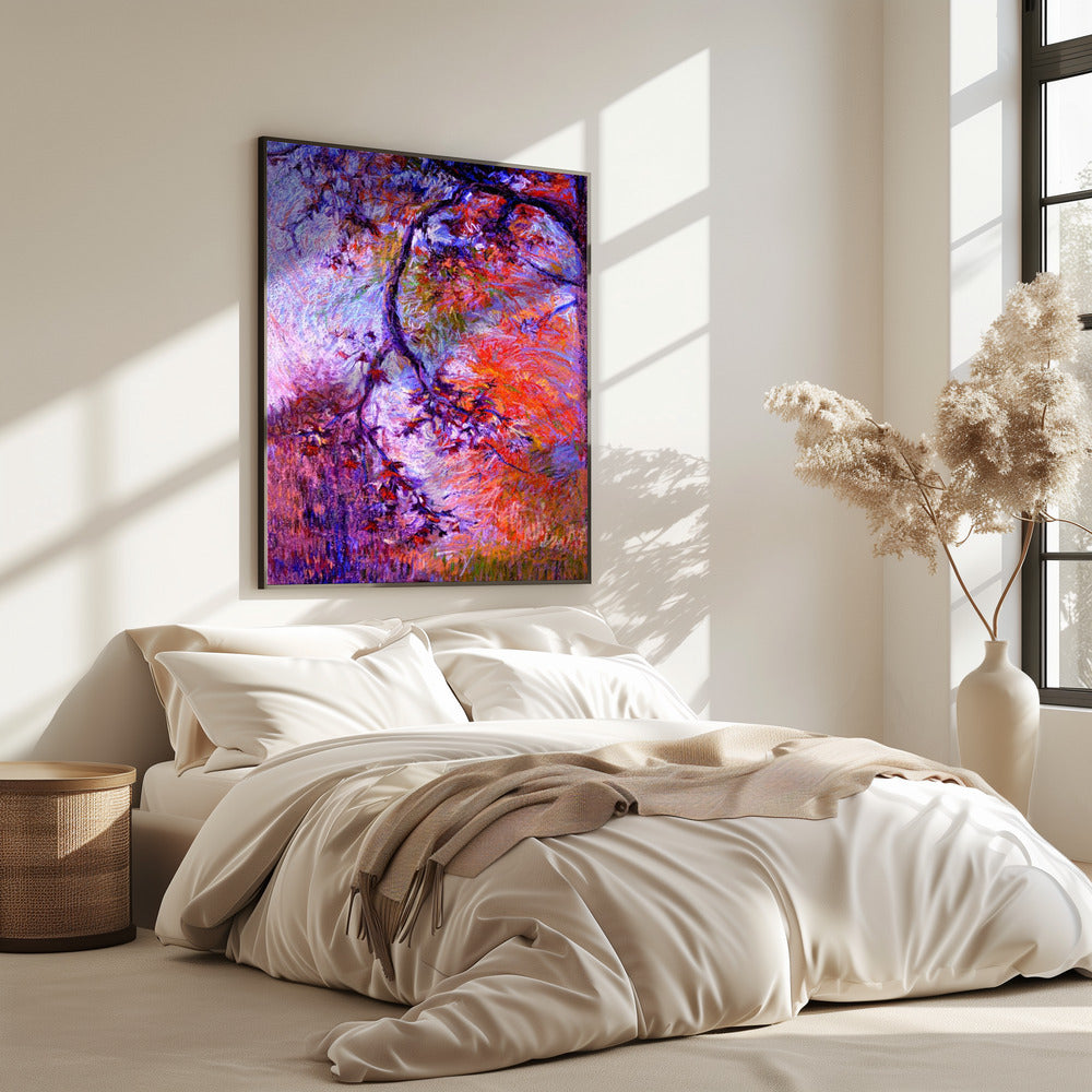 Herbstzweige lodern | Poster
