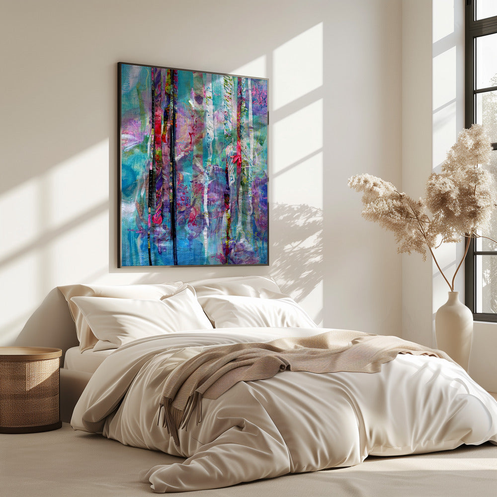 Bloom shimmers park | Poster