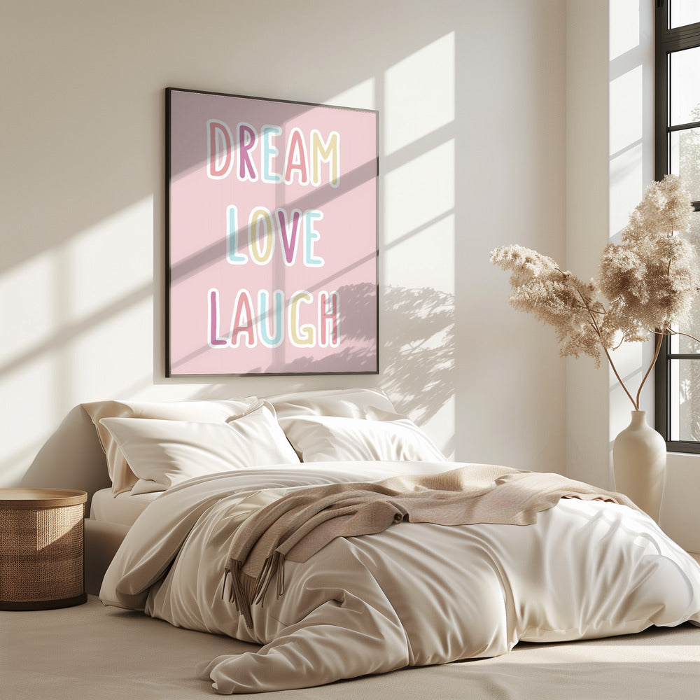 Traum Liebe Lachen | Poster