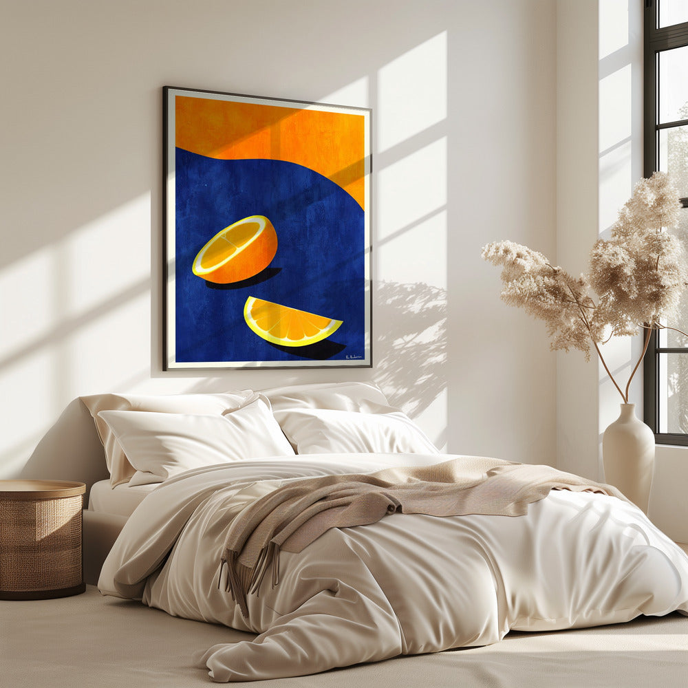 Petit Déjeuner, Deux Oranges | Poster