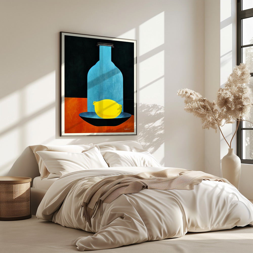 Bottle With (lonesome) Lemon : Skinny Bitch | Poster