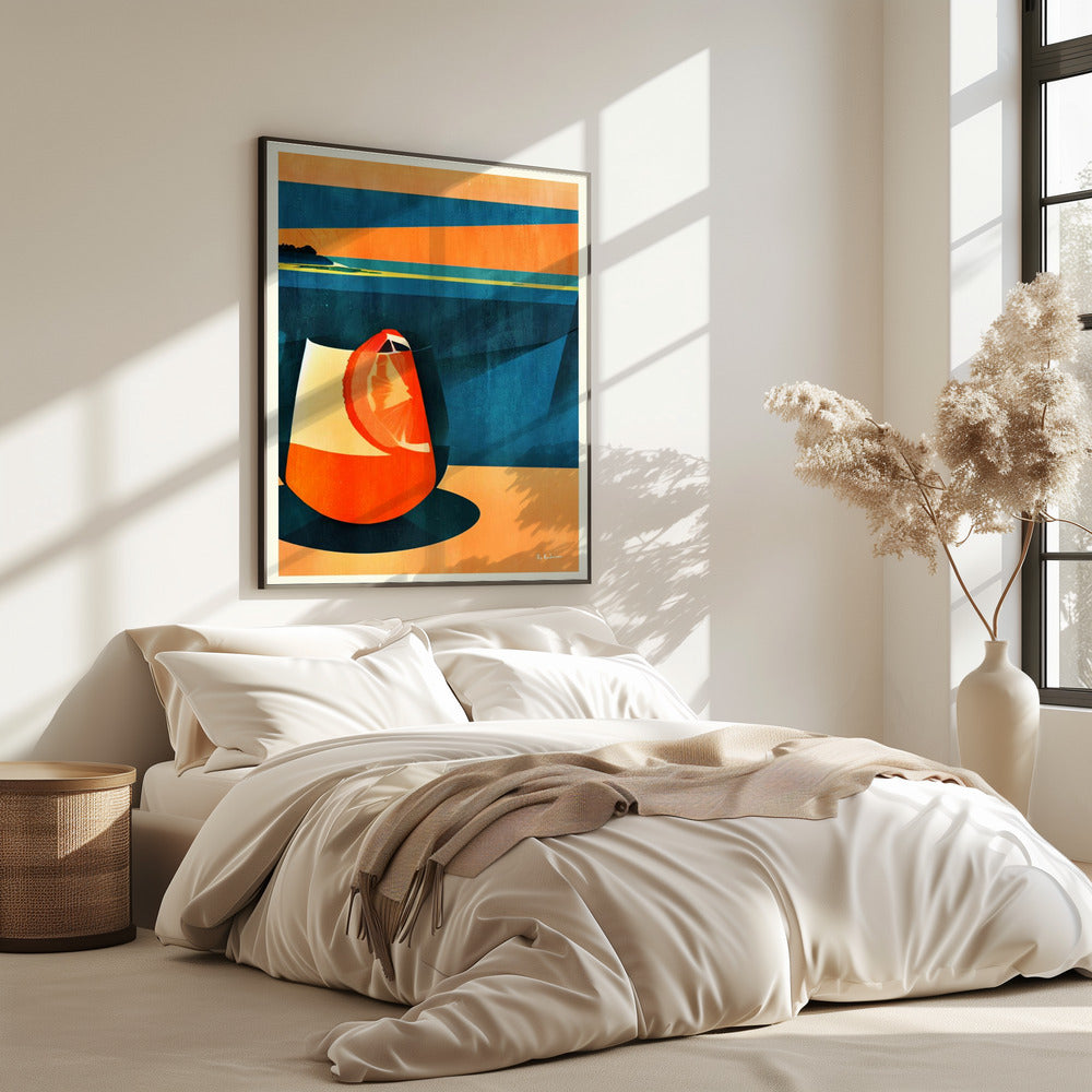 Negroni bei Sonnenuntergang | Poster