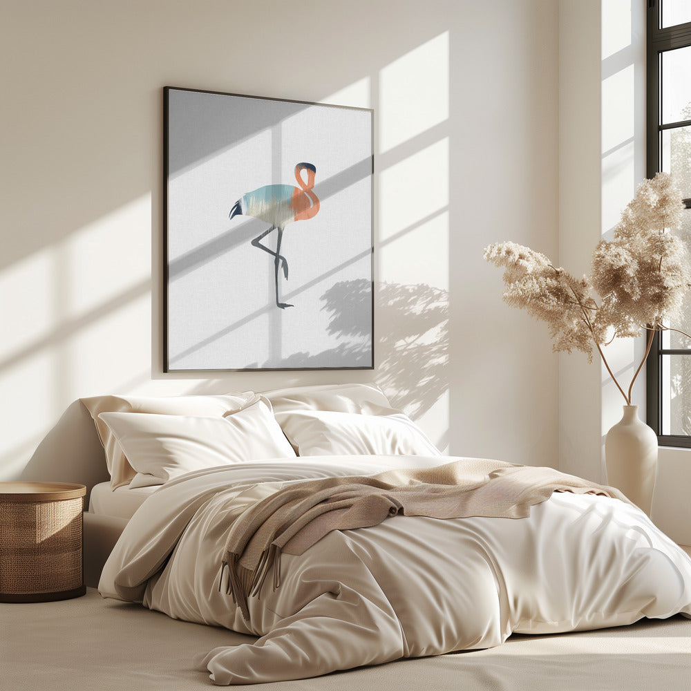 Pastell Flamingo | Poster