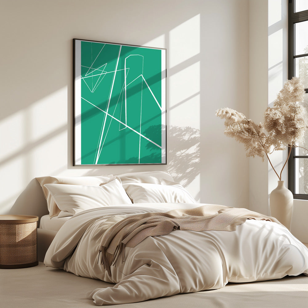Geometrische Flucht | Poster