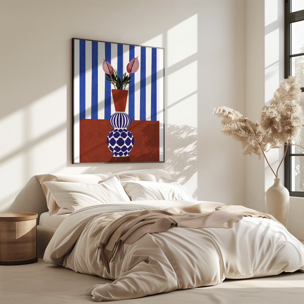 Gestreifte Harmonie | Poster