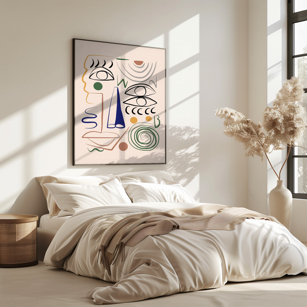 Line Art Bizarre | Poster