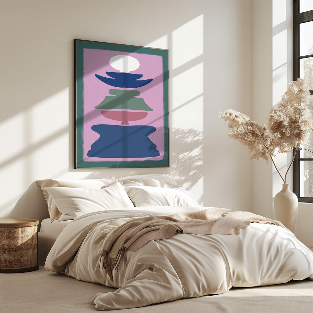 Kräftige, bunte Formen | Poster