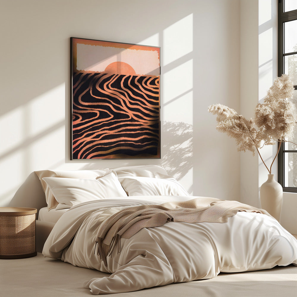Sonnenuntergangsausschnitt | Poster
