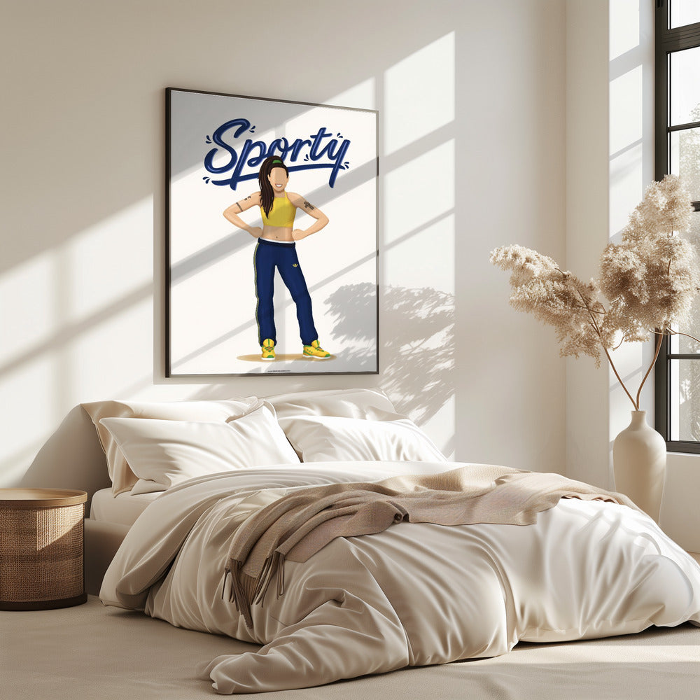 Sportliches Gewürz | Poster