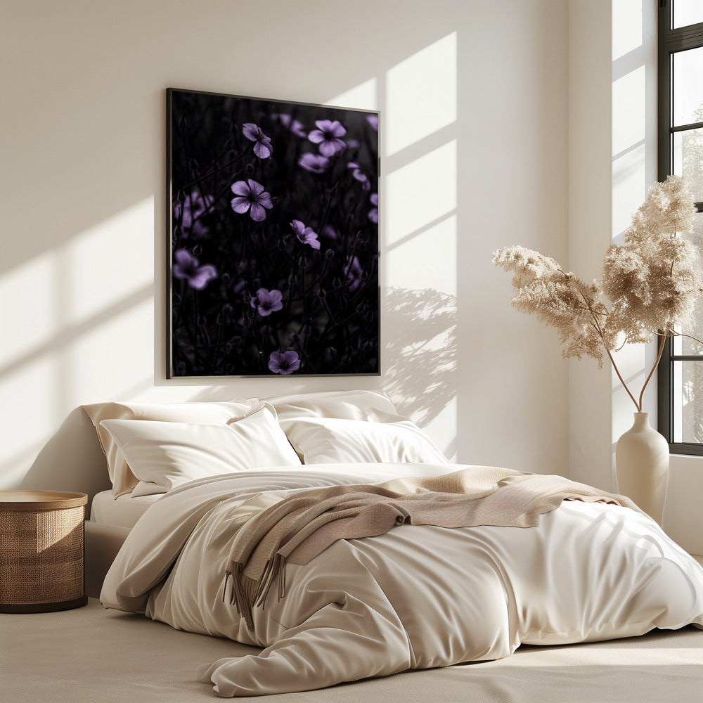 Dunkle Blumen 10 | Poster