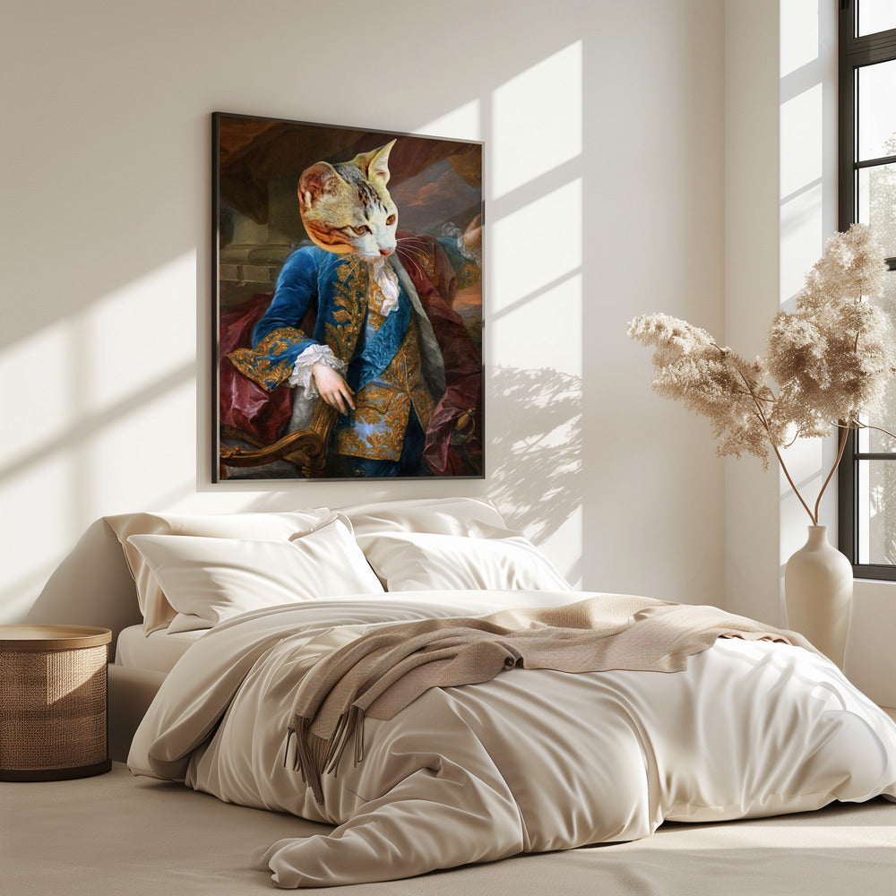 Regal Feline Pose | Poster