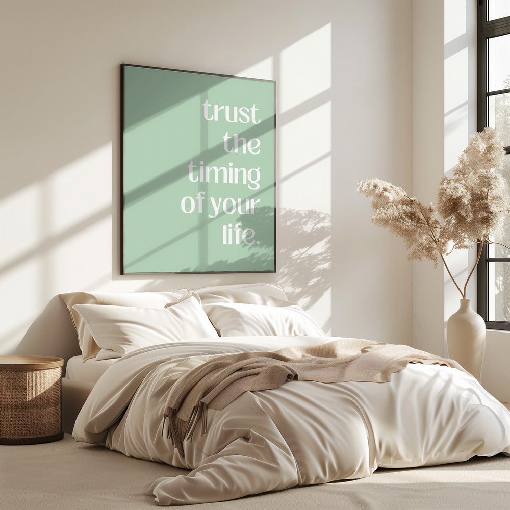 Vertraue der Reise | Poster