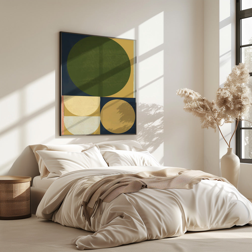 Zeitgenössische Geometrie 1 | Poster
