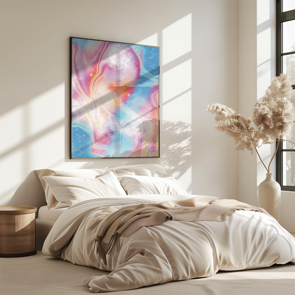 Vintage Pastell Raum | Poster