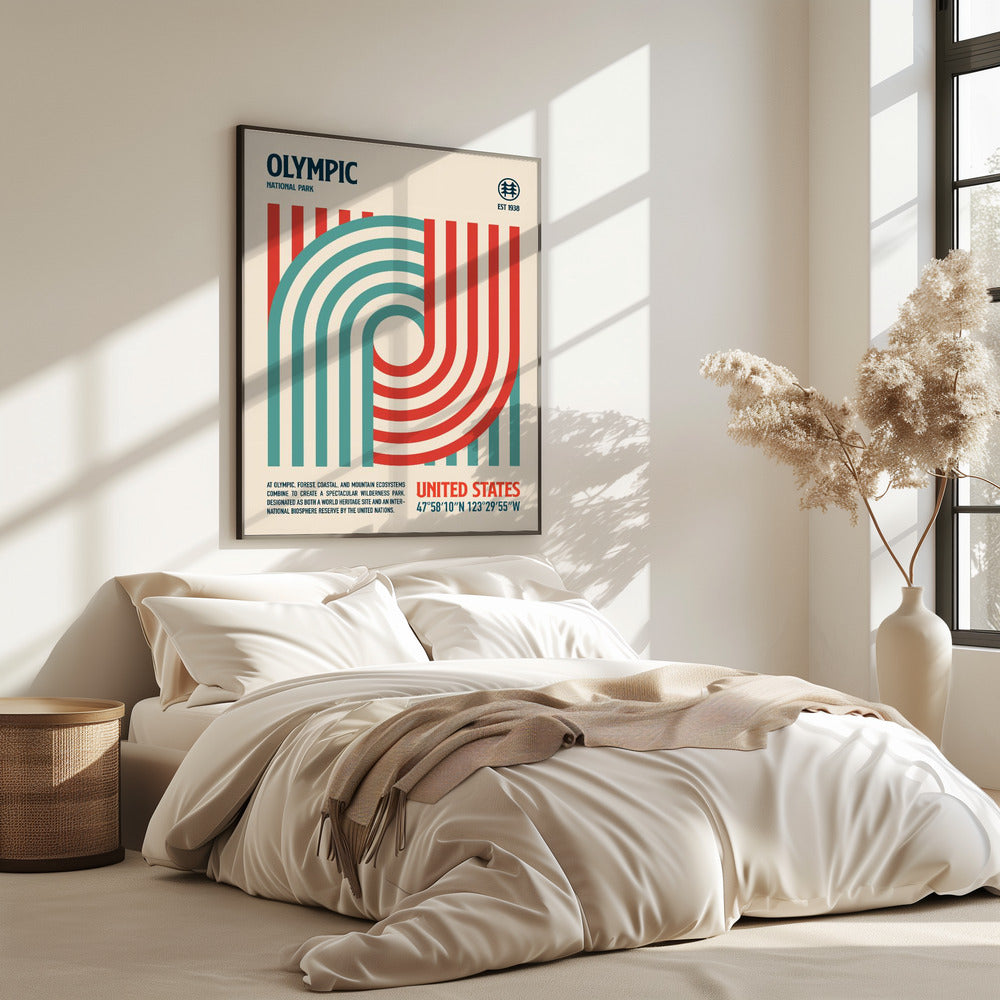 Olympic Nationalpark Reiseposter | Poster