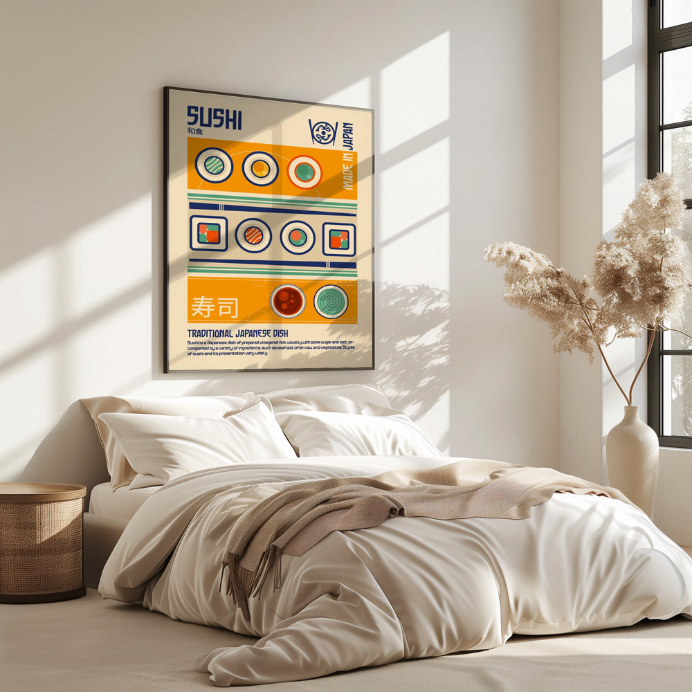 Sushi Poster | Japanisches Essen | Poster