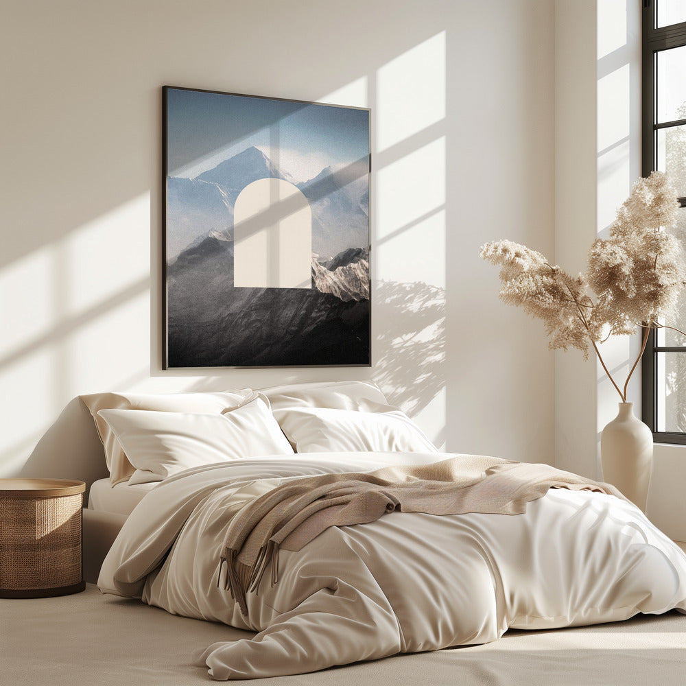 Durch das Portal blicken | Poster