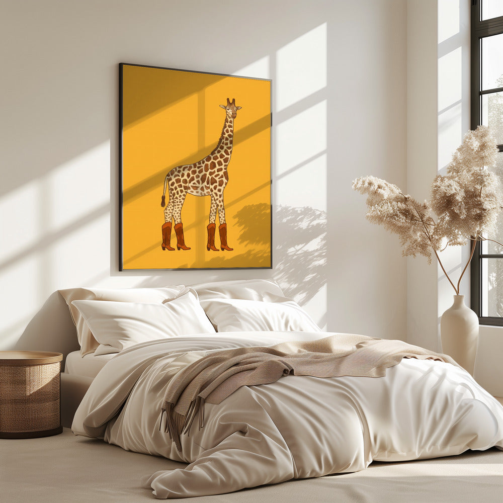 Jolene, die Cowgirl-Giraffe | Poster