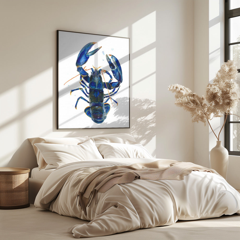 Ein blauer Hummer | Poster