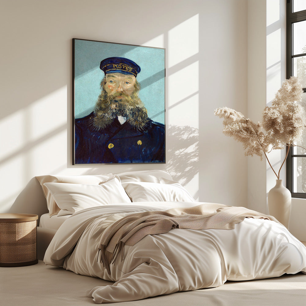 Porträt des Postboten Roulin von Vincent Van Gogh (1888) | Poster
