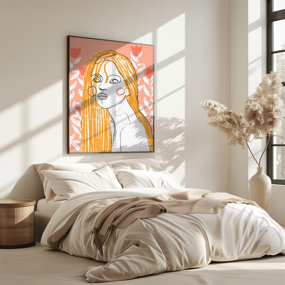 Floraler Blick | Poster
