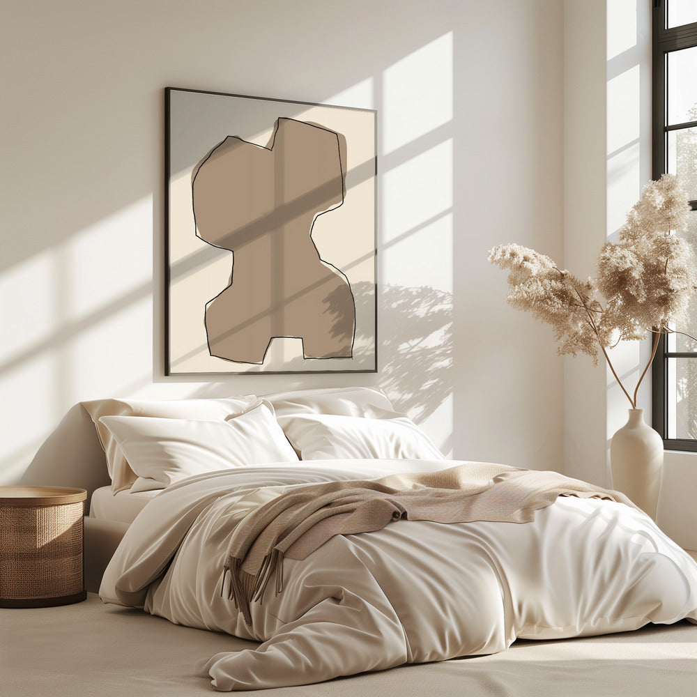 Abstrakte Silhouette | Poster