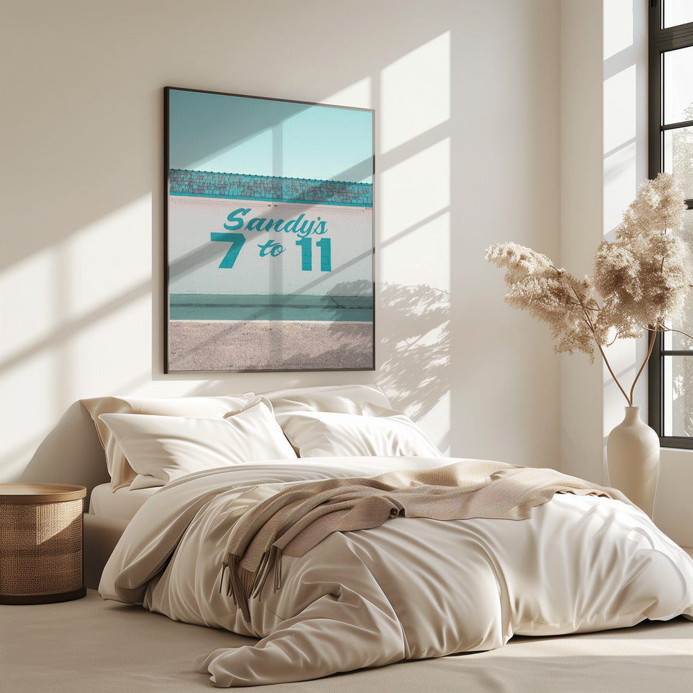 Sandys 7 bis 11 in Marfa, Texas | Poster