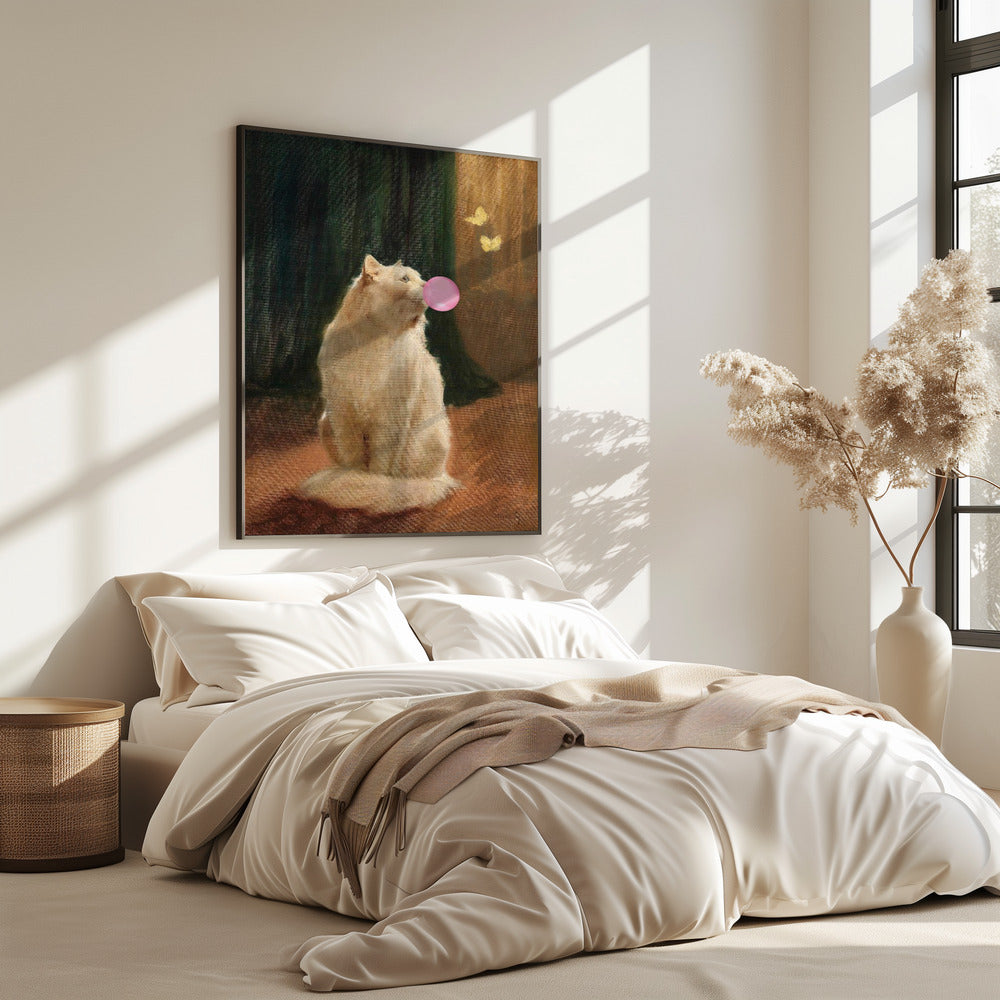 Kaugummi und Katze | Poster