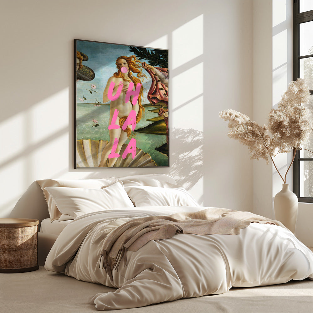 Die Geburt der Venus von Sandro Botticelli / Uh La La | Poster