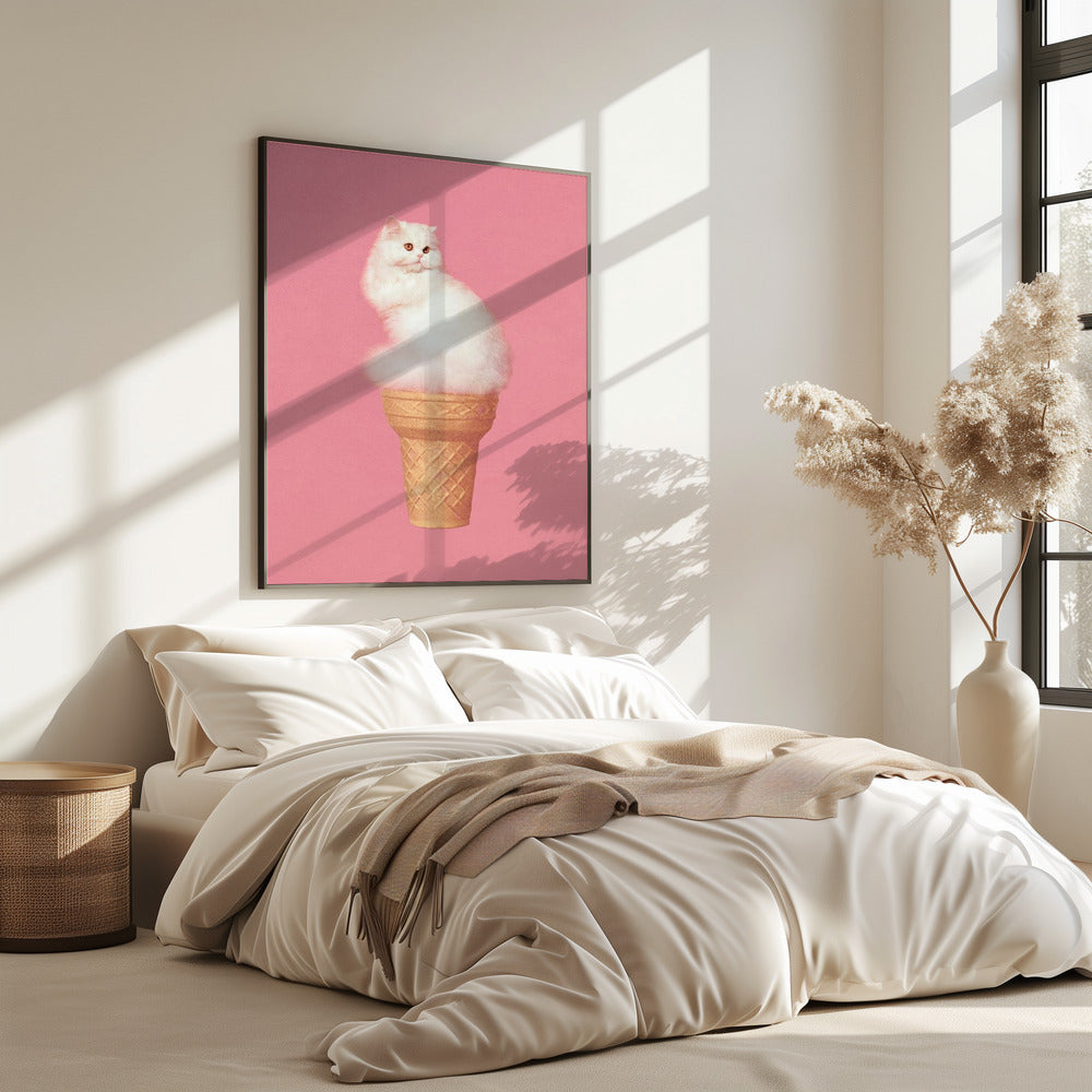 Katzeneis - Pink | Poster