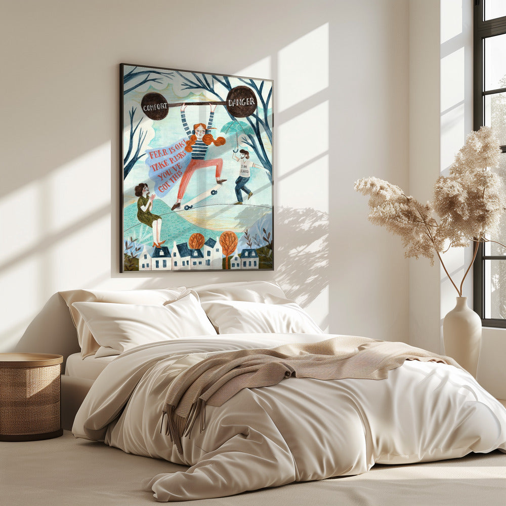 Motivierender Teenager | Poster