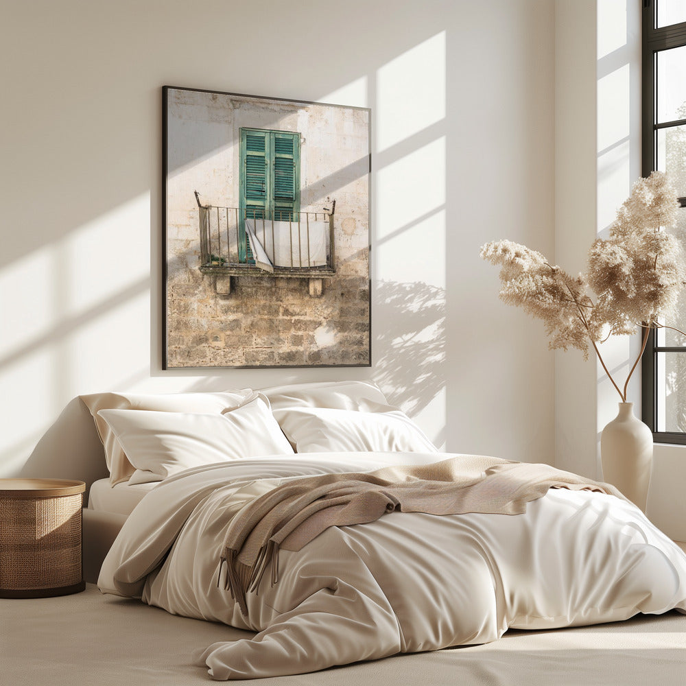 Italienische Fassade | Poster