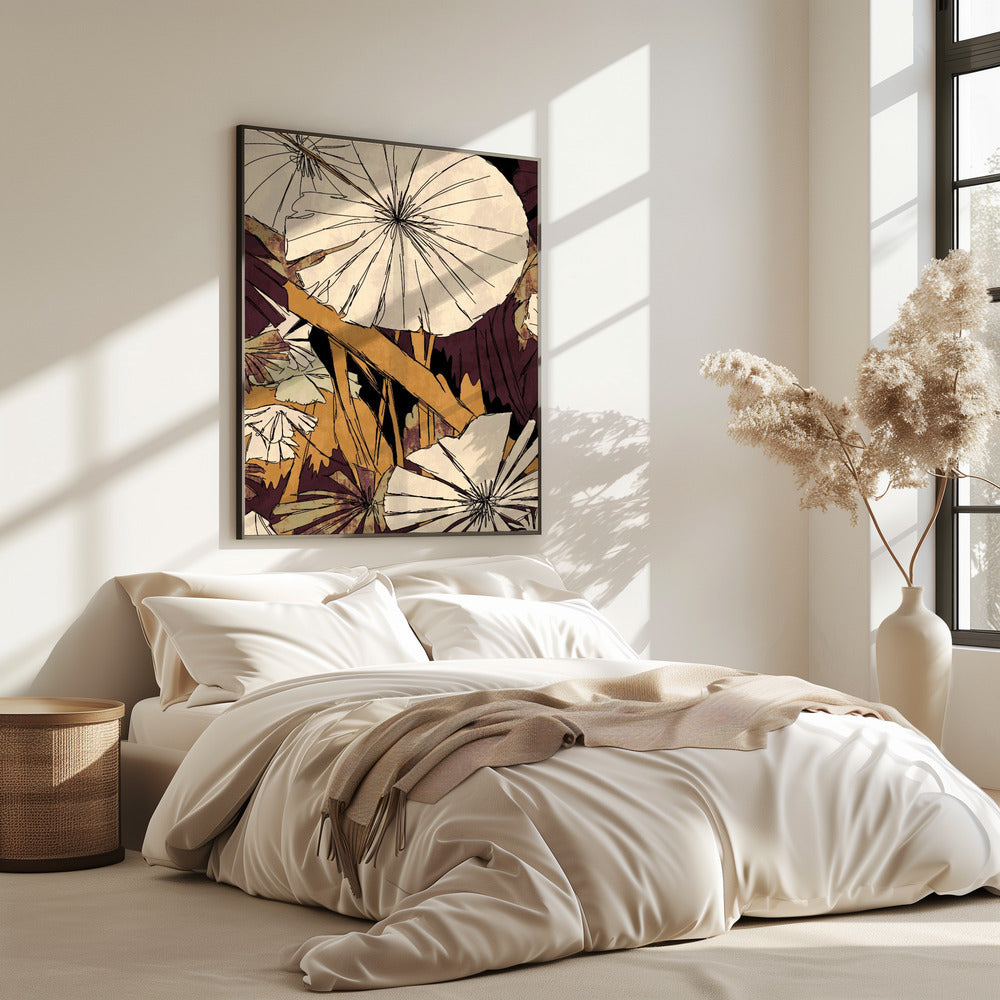 Tropische Goldpflanzen | Poster