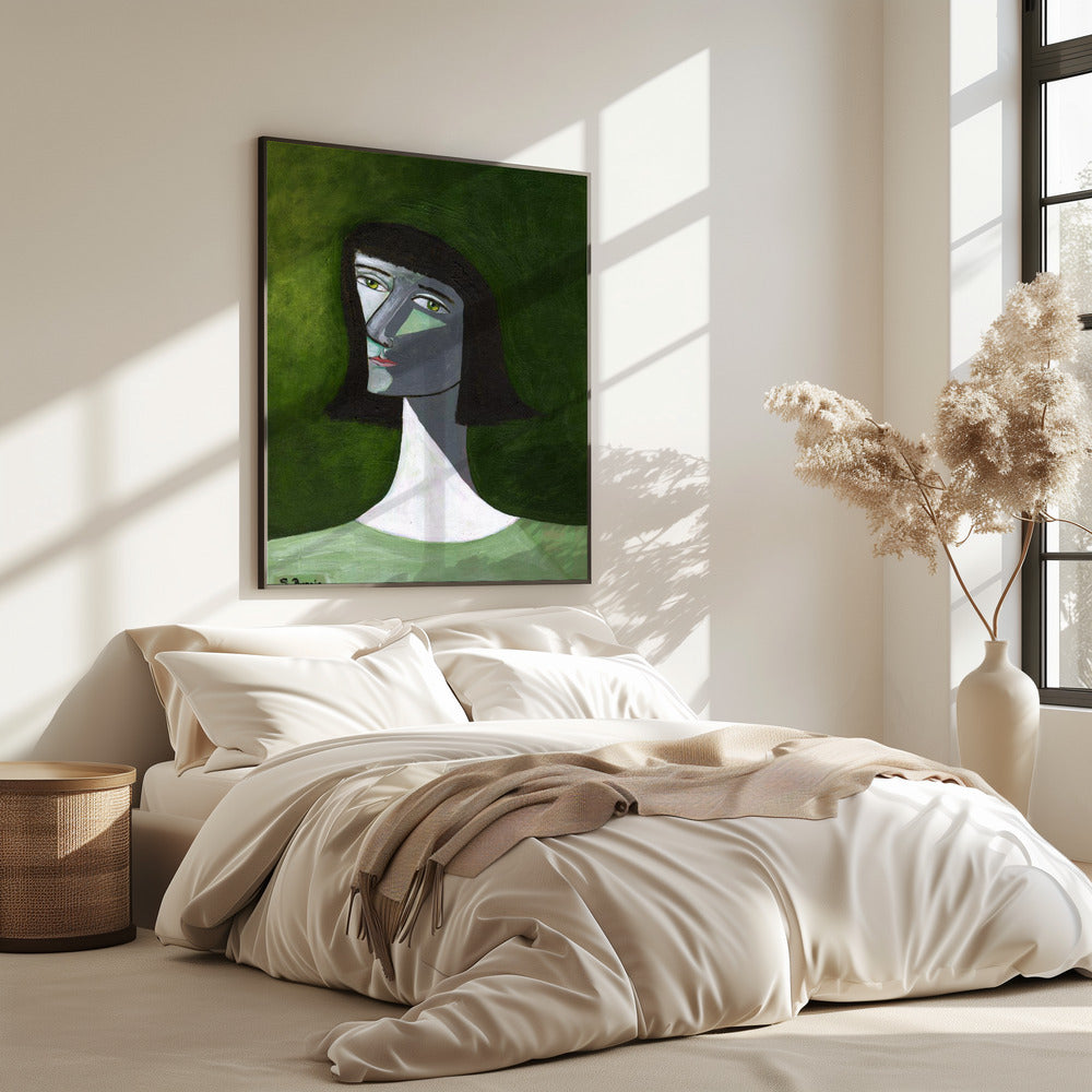 Dame in Grün | Poster