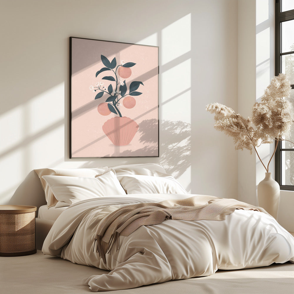 Mandarinenschale | Poster