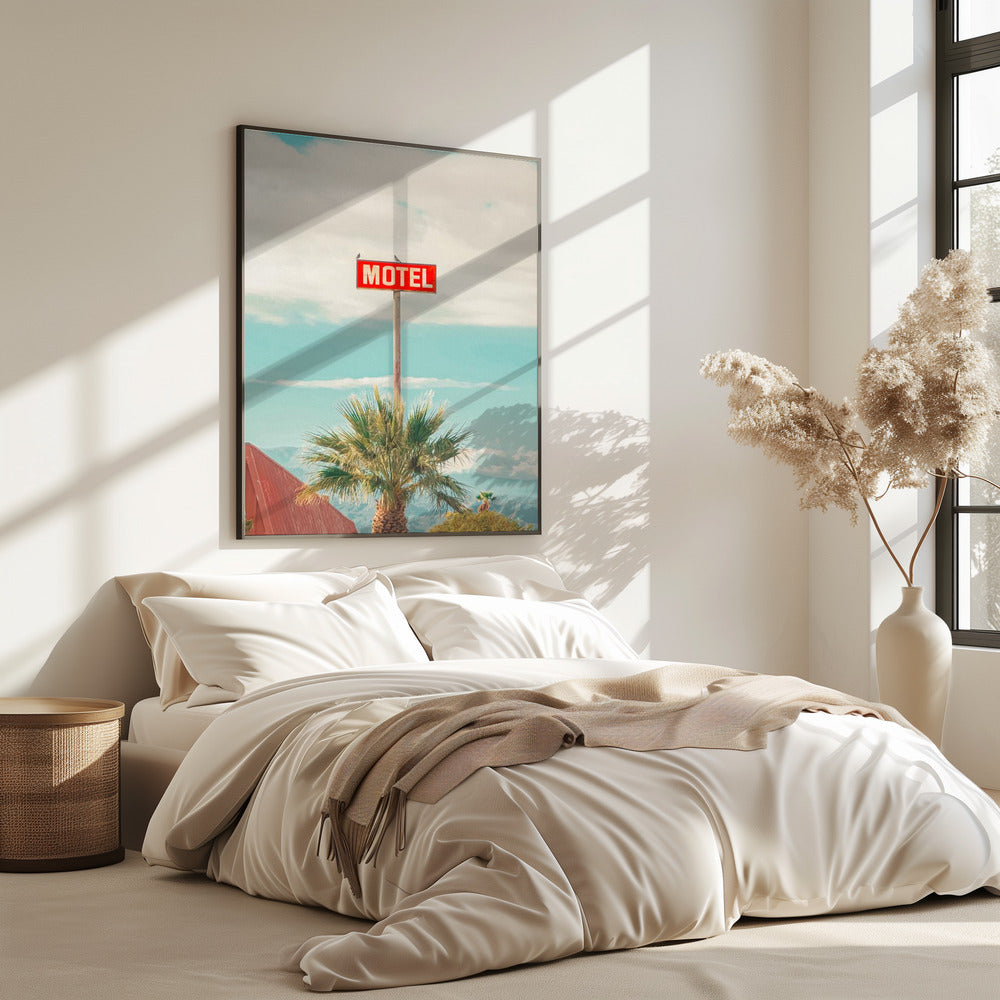 Dieses Motel ist für die Vögel | Poster