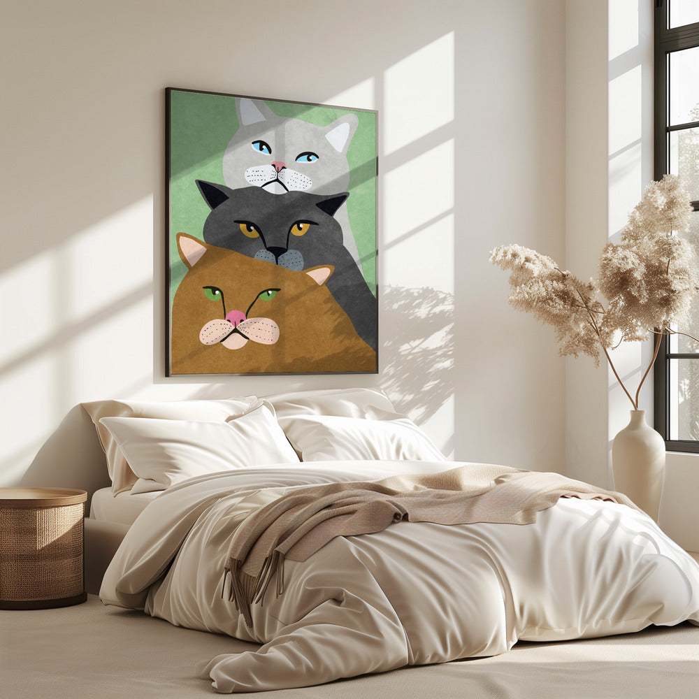 Katzentrio | Poster