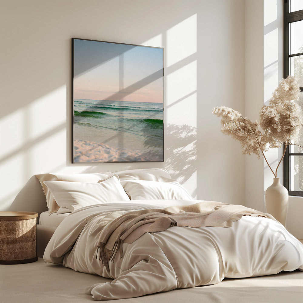Pastel Ocean Sunset V | Poster