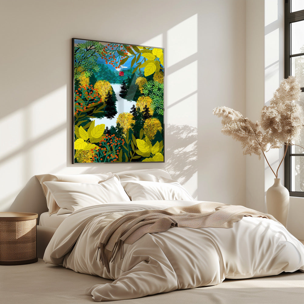 Blick vom Berg | Poster