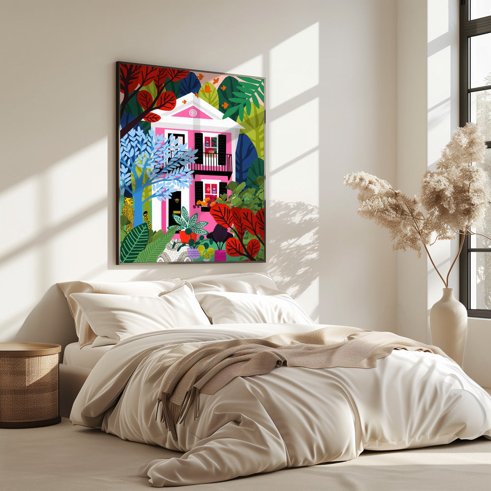 Haus im Wald | Poster