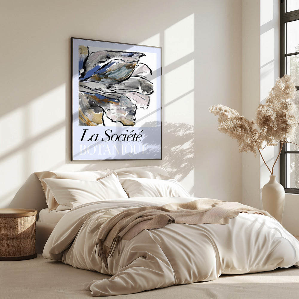 La Société Botanique Blueflower | Poster