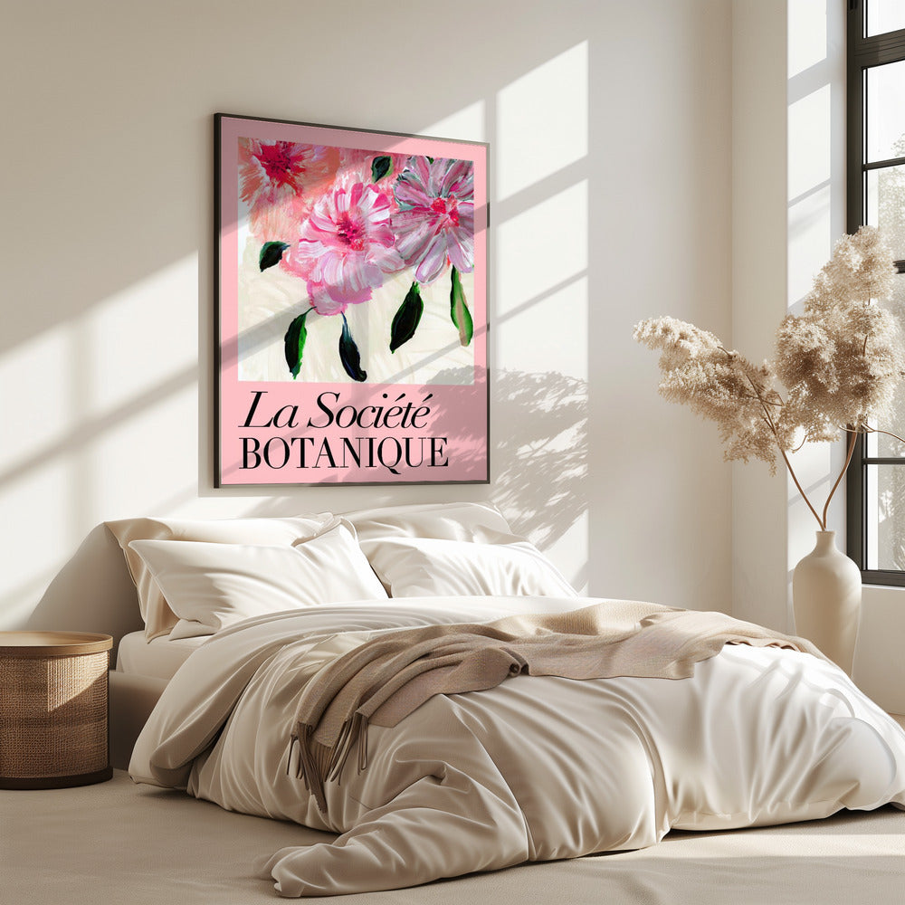 La Société Botanique Rosa Blumen | Poster