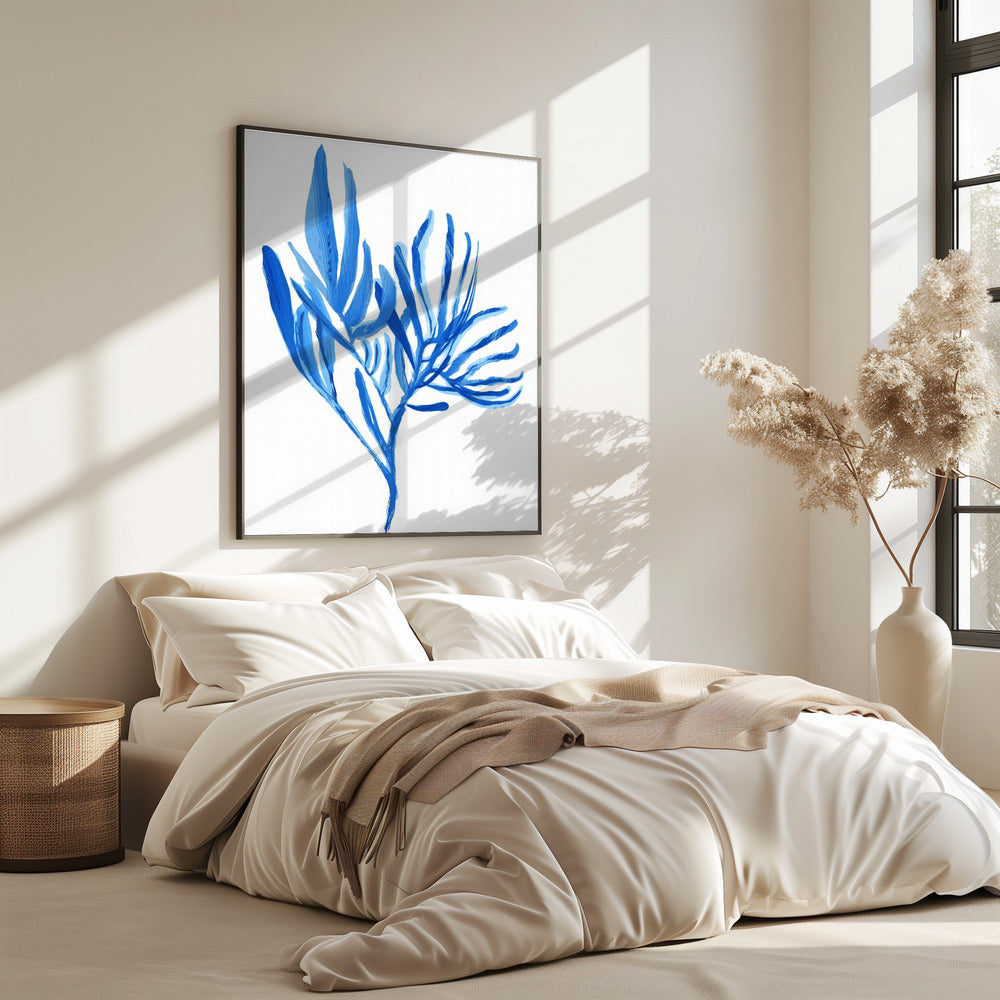 Blue Aquatice Plant Poster 5 | Poster