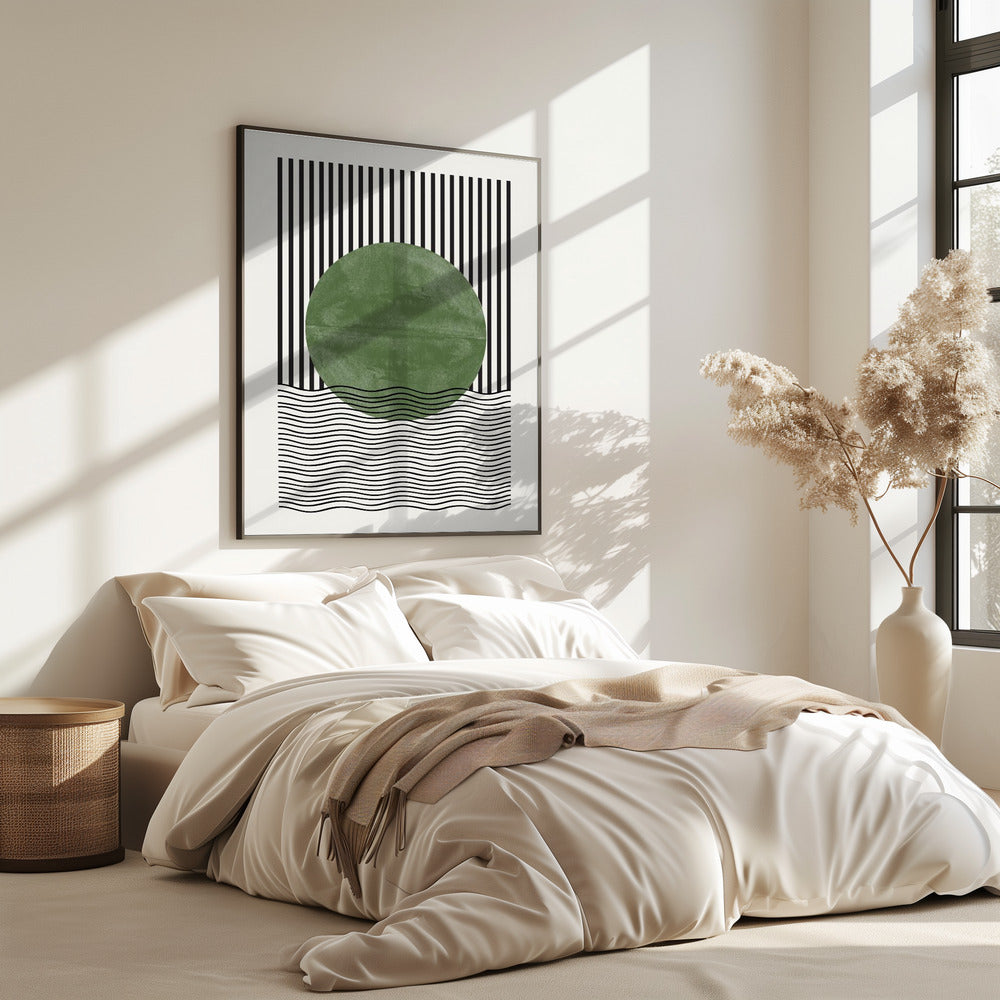 Streifen und Wellen | Poster