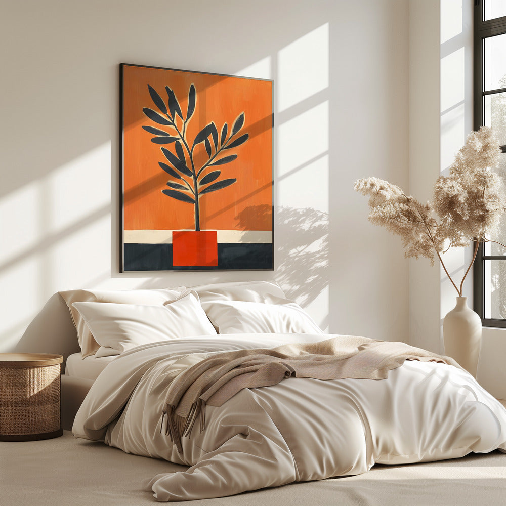 Orangenpflanze | Poster